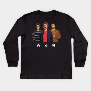 ajr comic style Kids Long Sleeve T-Shirt